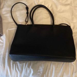 Black tote bag. Target.